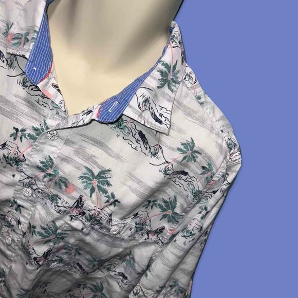 Tommy Bahama Hawaiian Girls Shirt Size XL - Picture 1 of 5